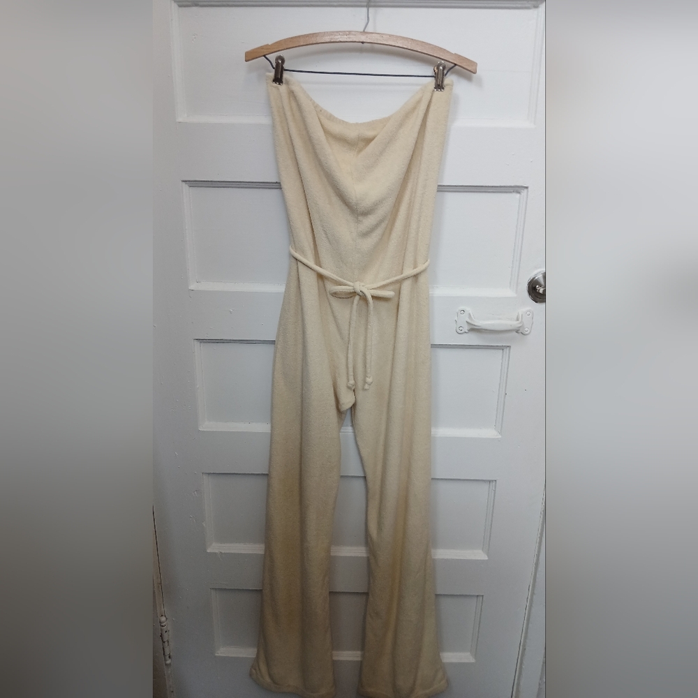 Elegant Cream Jumpsuit